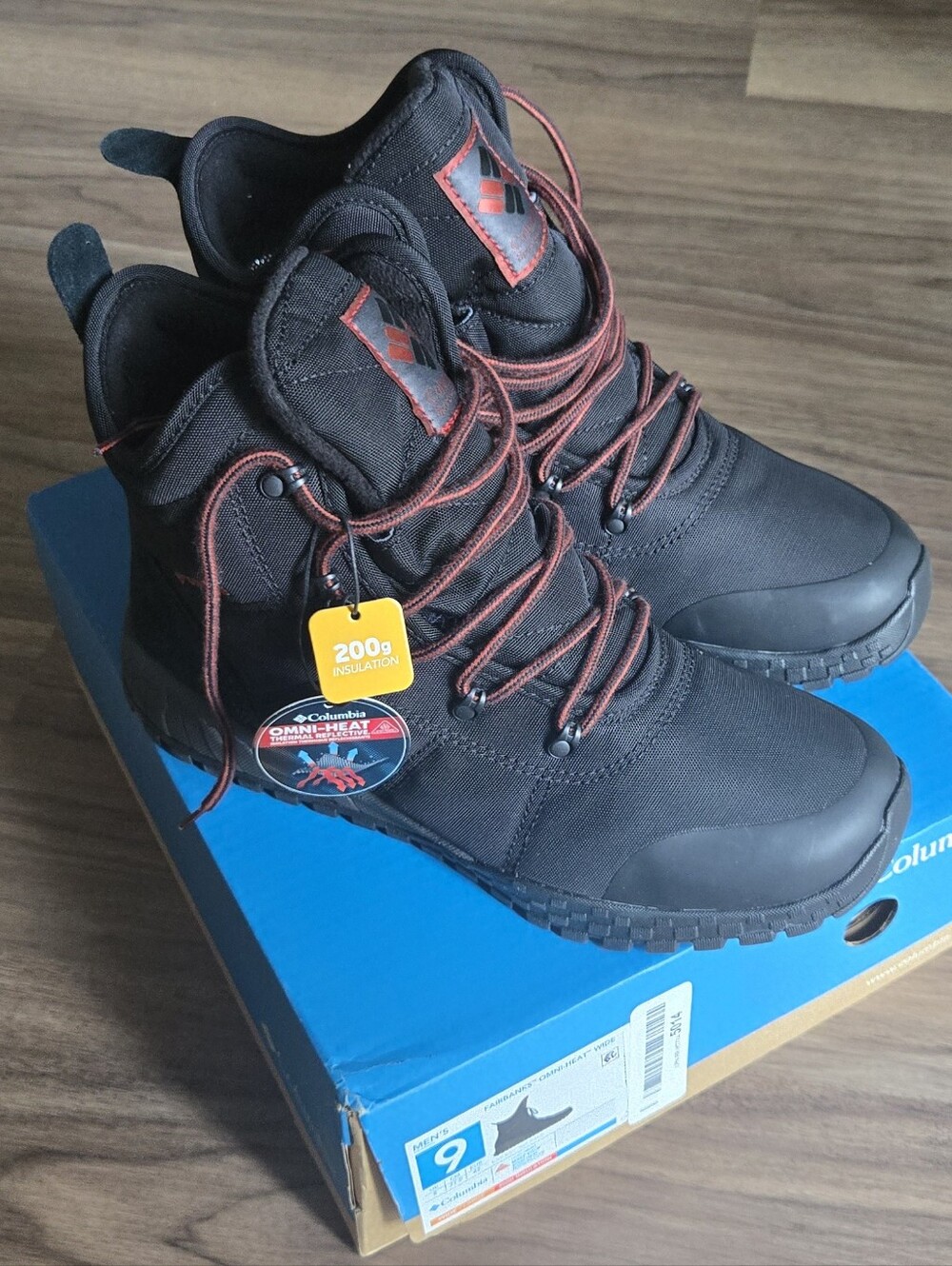 (9W) Men’s Fairbanks OMNI-HEAT Columbia Boots